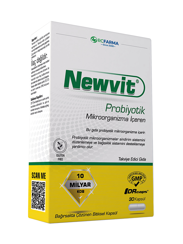 Newvit Probiyotik 30 DRCaps Kapsül
