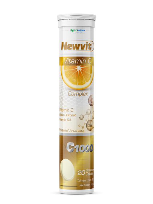 Newvit Vitamin C Complex Efervesan 20 Tablet